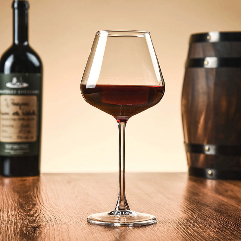 Burgundy Wine Glass Set Household Accessible Luxury High-Grade Crystal Glass Wine Decanter Big Belly Wine Goblet