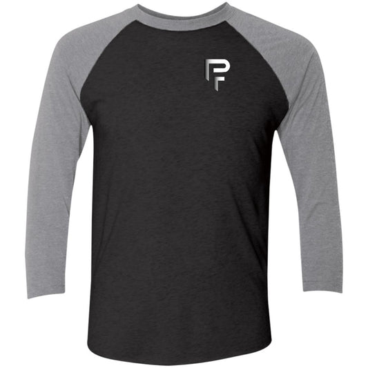 PrfectFIT Tri-Blend 3/4 Sleeve Raglan T-Shirt