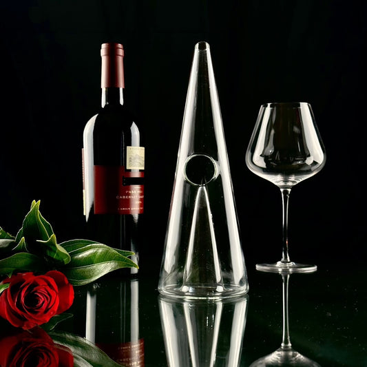 Crystal Pyramid Wine Aerator