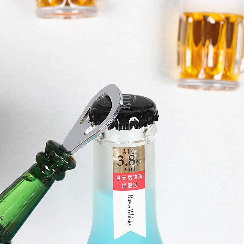 Buy 3 Get 1 Free Bottle Opener Refridgerator Magnets Beer Screwdriver Red Wine Bottle Opener Three-Dimensional Creativity Magnetic Paste