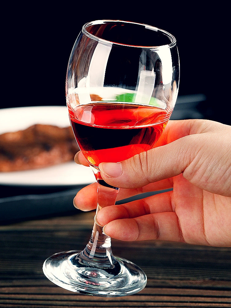 Red Wine Glass Goblet Household Glass Large and Small Size Champagne Wine Cup Cocktail Glass Brandy Glass Creative
