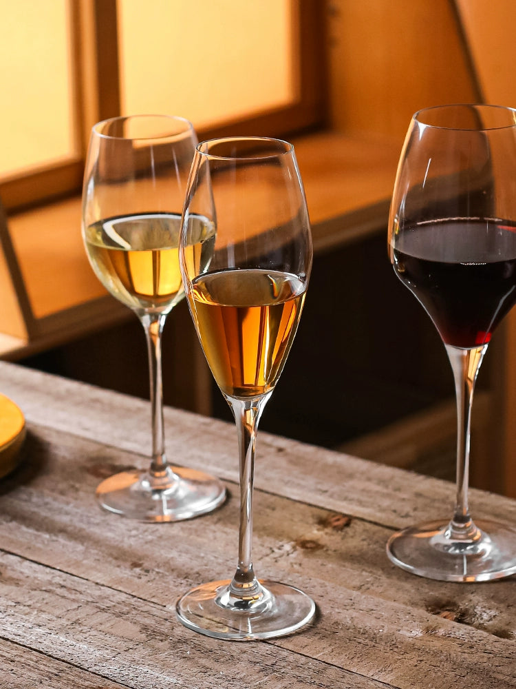 Wheatlife House Red Wine Glass Set Household Goblet Accessible Luxury Premium Good-looking Fancy Champagne Sherry Glass