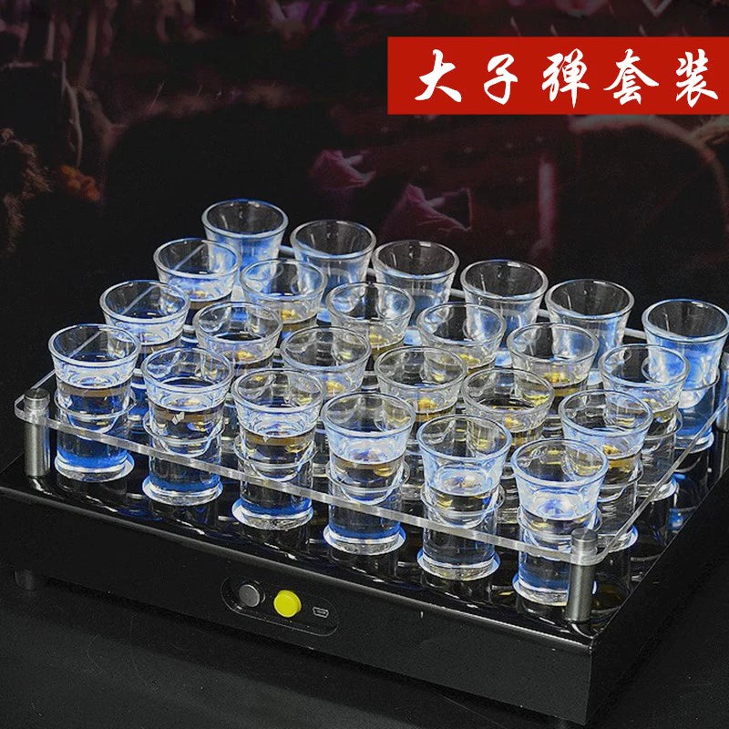 Bullet Cup Holder Glass Liquor Cup B52 Bomber Bar Wine Mixer Cocktail Cocktail Shot Glass Set Wonton Luminous