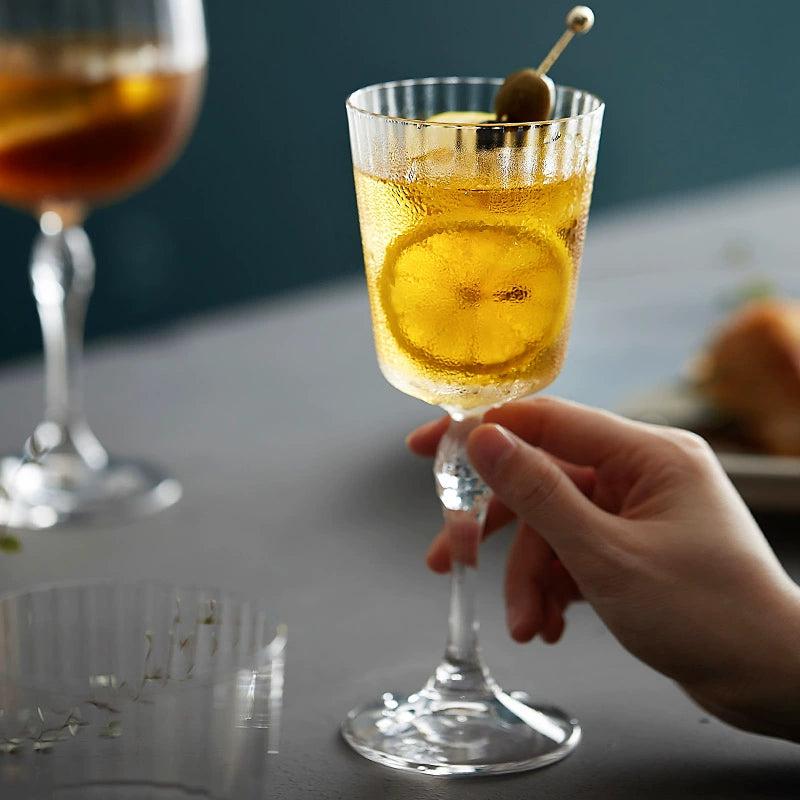 Cocktail Glass Creative Personality Imported Crystal Glass Goblet Champagne Glasses Bartending Matini Whiskey Glass