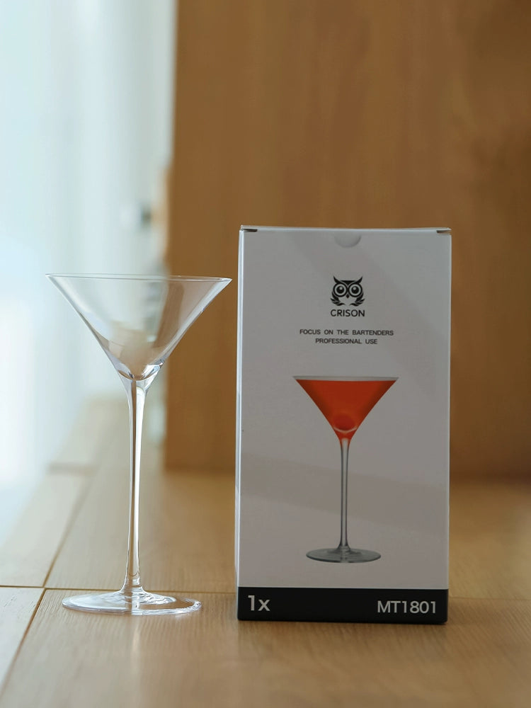 Crison Horn Shape Matini Cocktail Glass