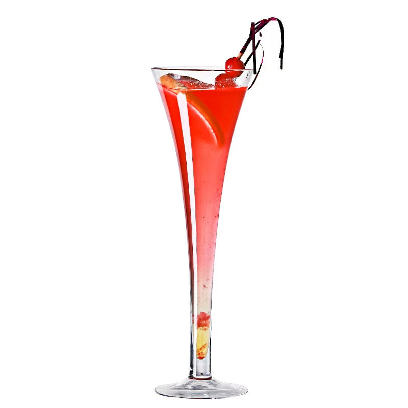 Hengmu Cocktail Glass Triangle Cup Martini Cup Red Wine Glass Glass Goblet Champagne Glass Glass Cup
