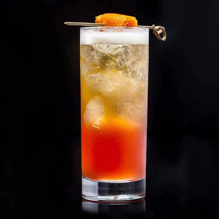 Collins Glass Long Glass Cocktail Glass Juice Cup Whiskey Glass Water Cup Mixing Glasses Highball Tumbler Bar