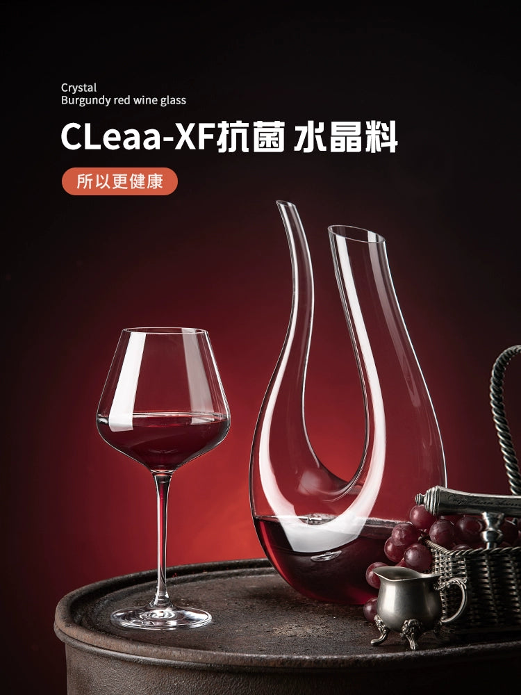 Big Belly Burgundy Wine Glass Set Home Crystal Glass Grape Goblet Creative Large Wine Decanter Cup