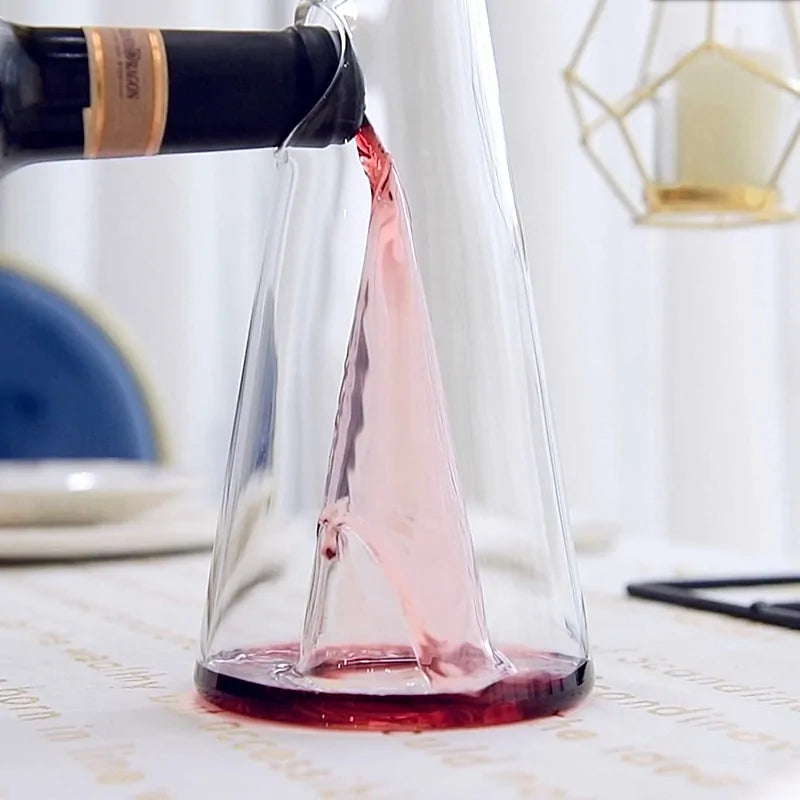 Crystal Pyramid Wine Aerator