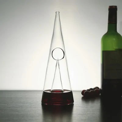 Crystal Pyramid Wine Aerator