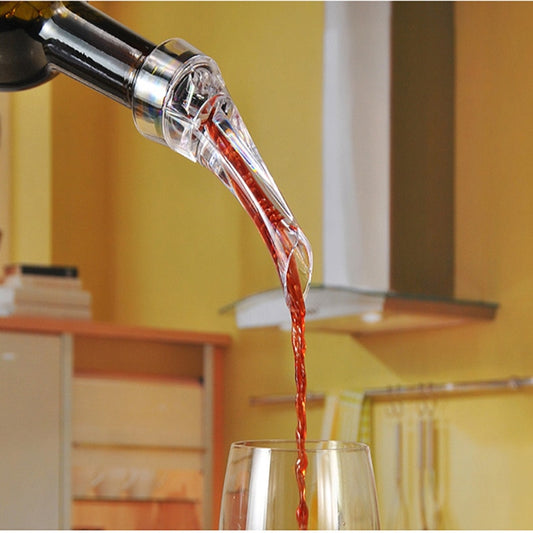 Red Wine Aerating Pourer Spout Wine Aerator Quick Aerating Pouring Tool