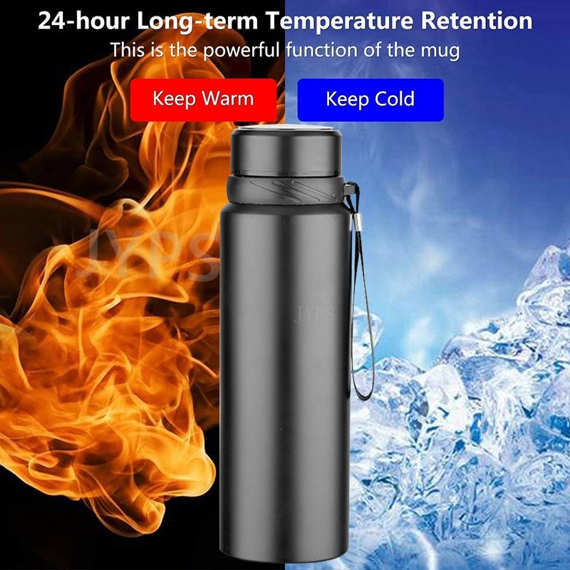Stainless Steel 24hr Smart Thermos w/Temp Display