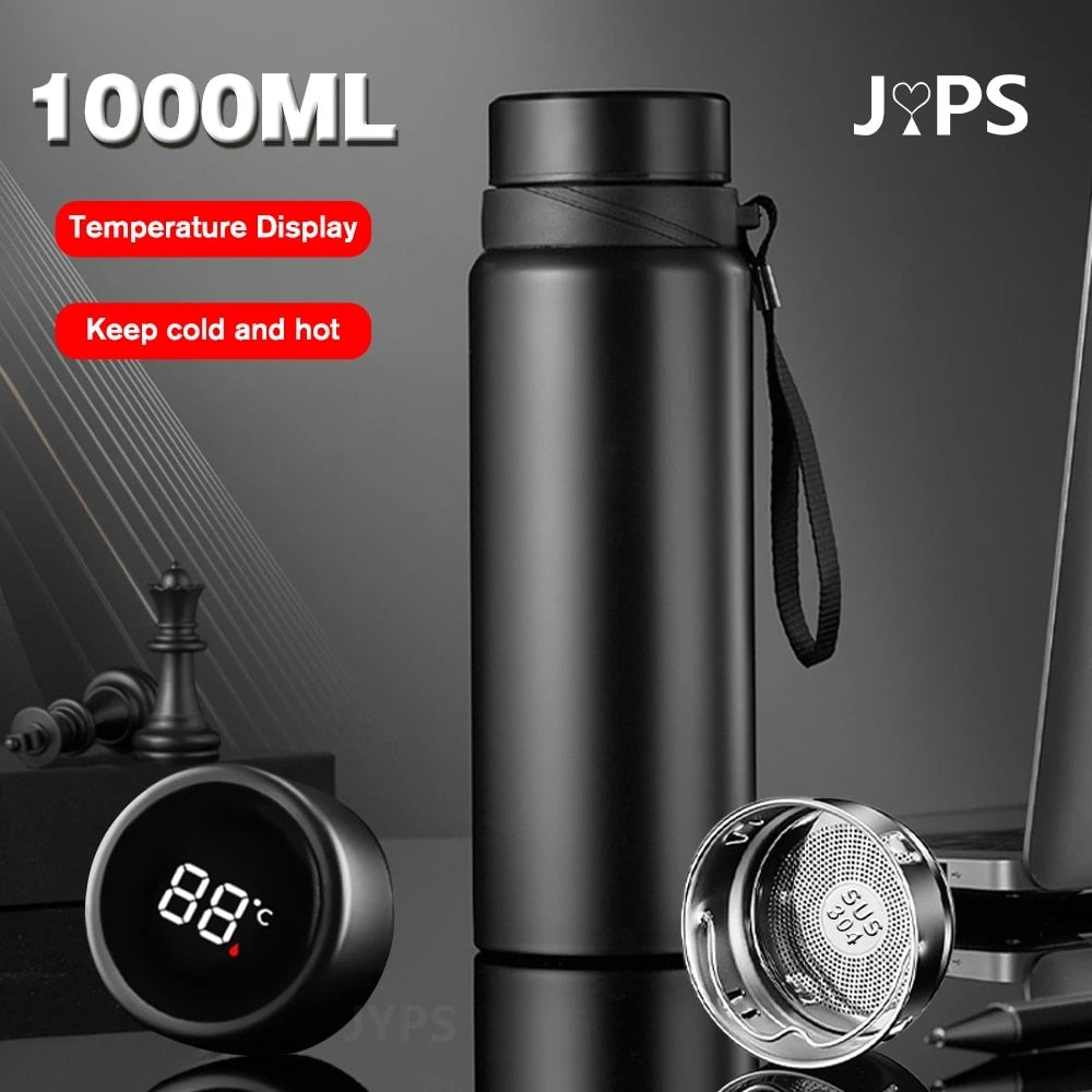 Stainless Steel 24hr Smart Thermos w/Temp Display
