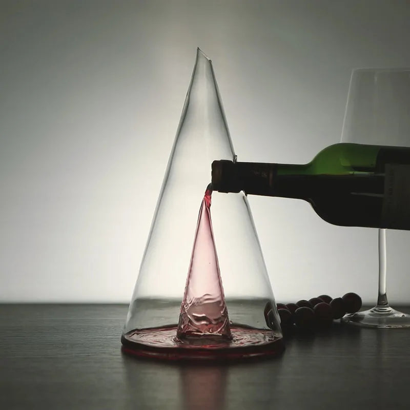 Crystal Pyramid Wine Aerator